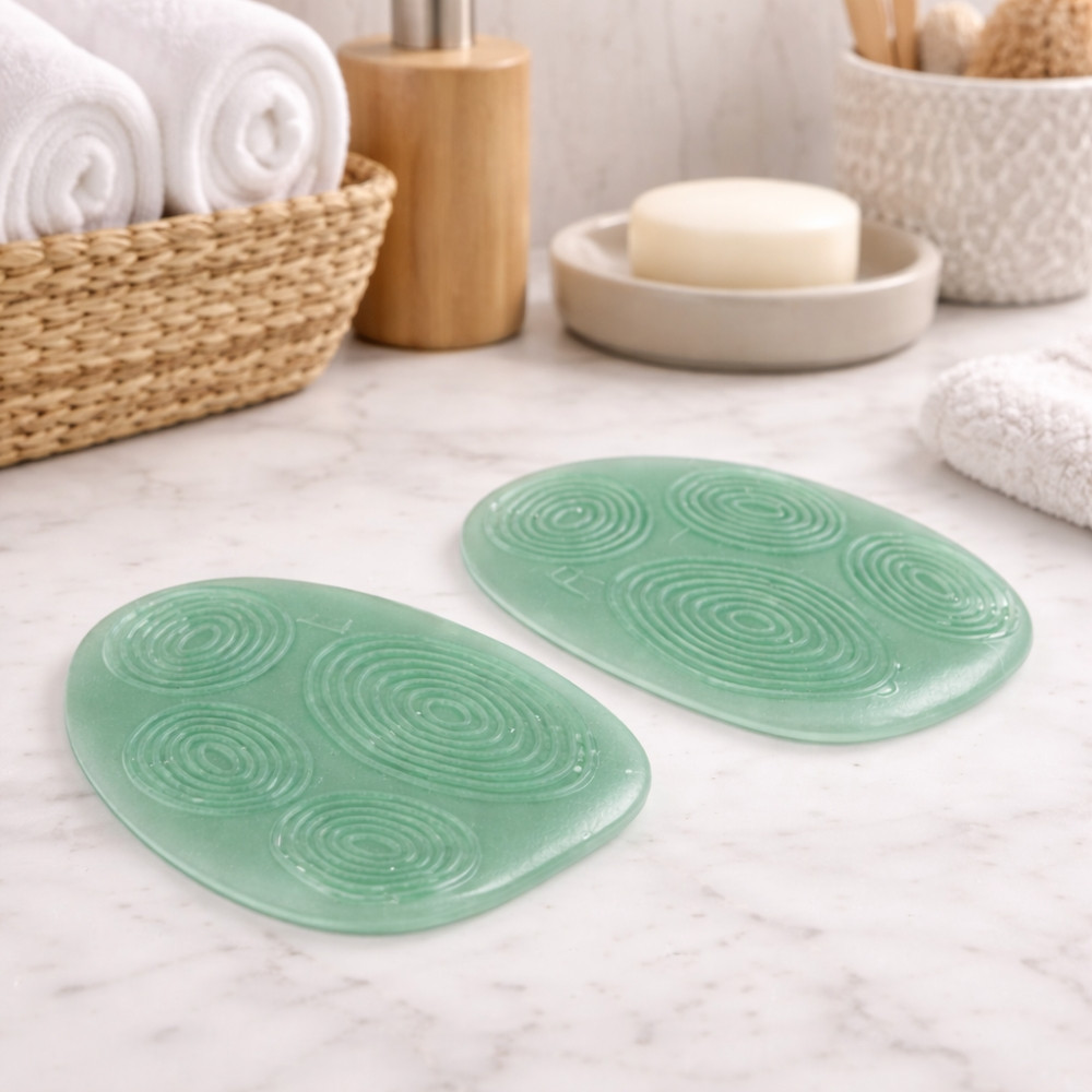 Paire de Coussinets Métatarsiens MENTHOGEL® – SEBS Souple, Amorti Avant-Pied, Anti-Glisse, Longue Durée, Odeur Menthe Fraîche