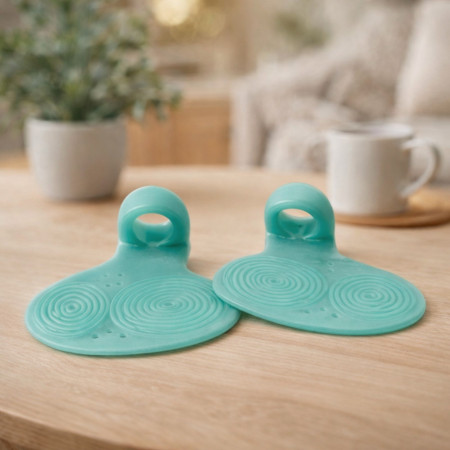 Paire de Coussinets Plantaires Avant du Pied MENTHOGEL® – SEBS Souple et Flexible, Amorti Confortable, Menthe Fraîche