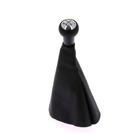 Pommeau de levier de vitesse et soufflet compatible Peugeot 207 – OEM 7591.51