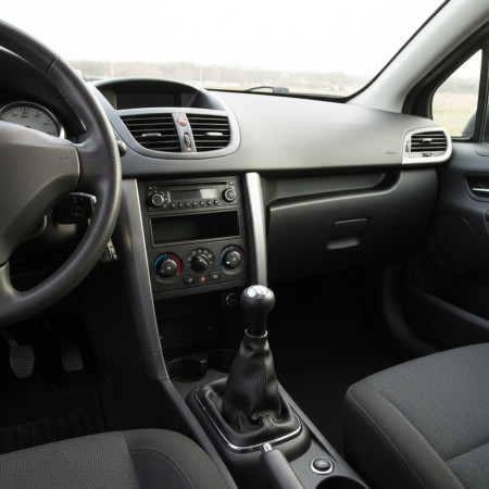 Pommeau de levier de vitesse et soufflet compatible Peugeot 207 – OEM 7591.51
