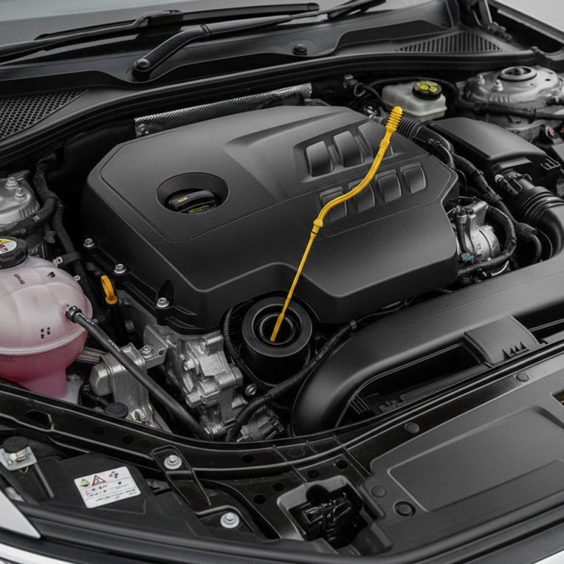 Jauge à huile moteur 1.2 D4F – Compatible Renault, Dacia, Nissan – OEM 8200049622