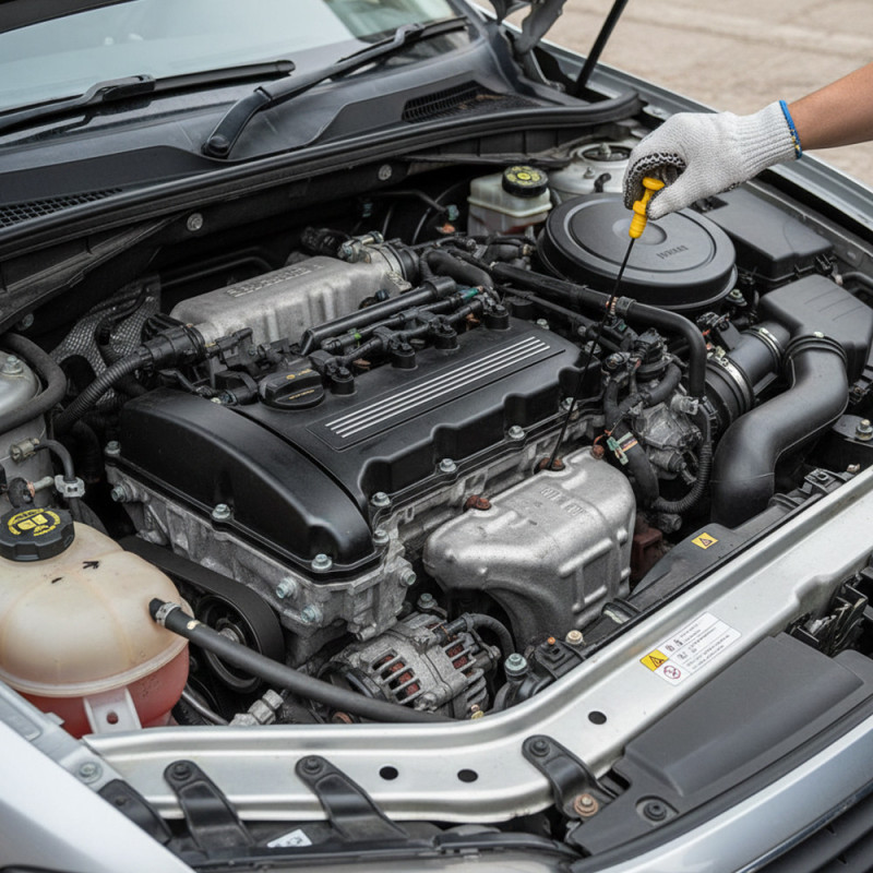 Jauge à huile 1.5D compatible Citroën et Peugeot – OEM 117423
