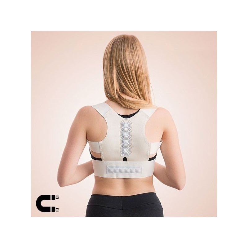 Soutien dos magnétique pour une meilleurs Posture Comfortisse 