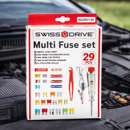 Coffret Complet d’Ampoules Auto H7 55W avec 18 Ampoules et 12 Fusibles – Kit de Remplacement Indispensable pour Véhicule