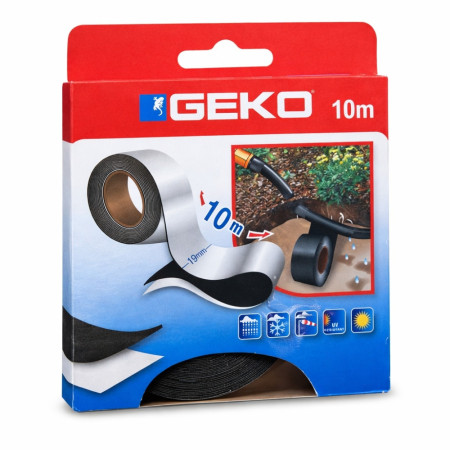 Ruban Auto-Amalgamant GEKO 19 mm x 10 m Étanche et Résistant UV et Chaleur – Isolation et Réparation Câbles, Tuyaux...