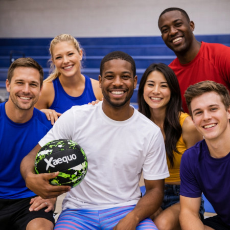 Ballon de Volley Néoprène Taille 5 – Ultra Confort, Résistant Eau, Idéal Plage et Extérieur