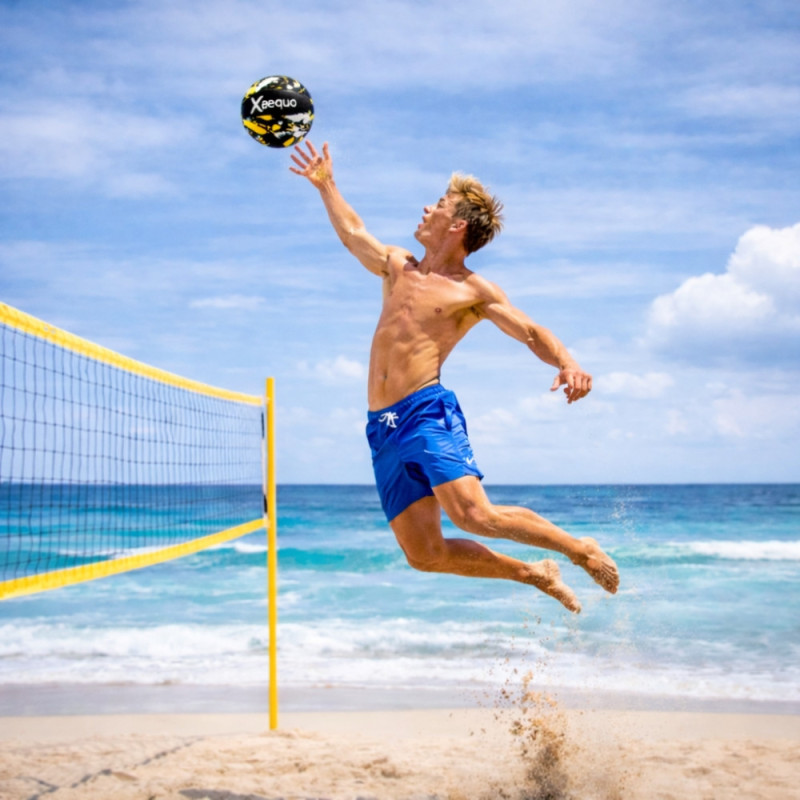 Ballon de Volley Néoprène Taille 5 – Ultra Confort, Résistant Eau, Idéal Plage et Extérieur