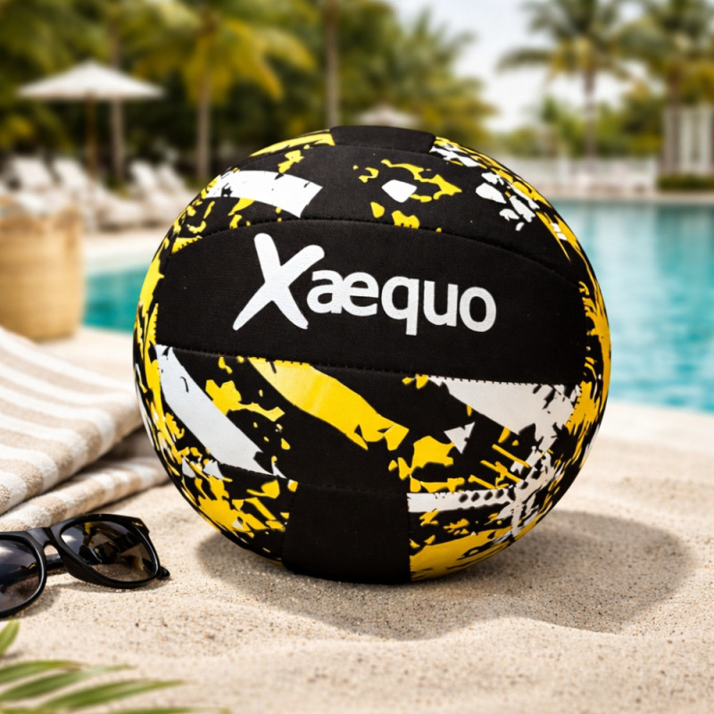 Ballon de Volley Néoprène Taille 5 – Ultra Confort, Résistant Eau, Idéal Plage et Extérieur