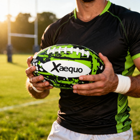 Ballon de Foot Américain Taille 9 en Néoprène Soft – Résistant à l’Eau, Idéal Plage, Piscine et Jardin