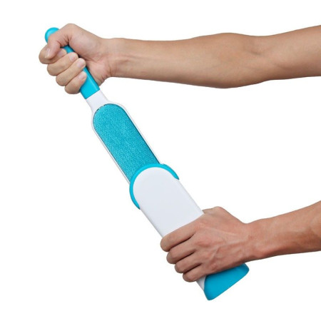 Brosse Magique Anti Poils Auto-Nettoyante ACTISWEEP X2