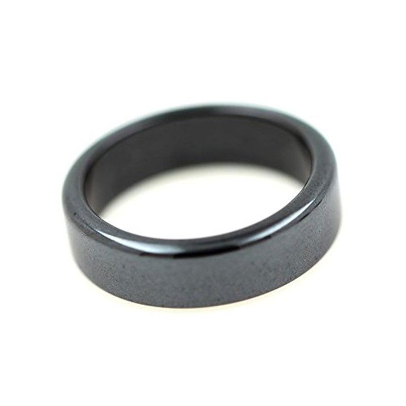 Bague Minceur Unisexe Hématite Magnétique Effet Minceur