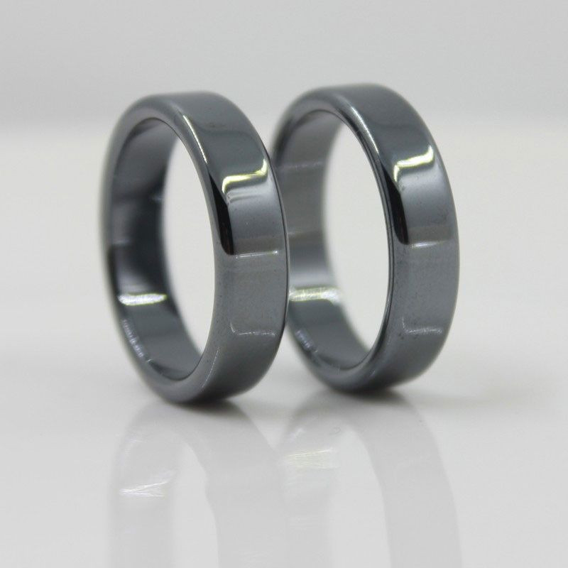 Bague Minceur Unisexe Hématite Magnétique Effet Minceur