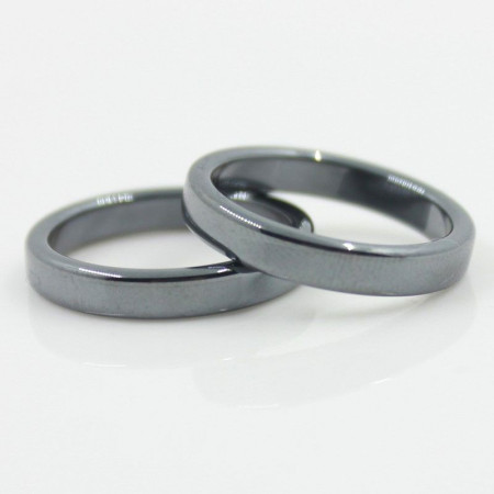Bague Minceur Unisexe Hématite Magnétique Effet Minceur
