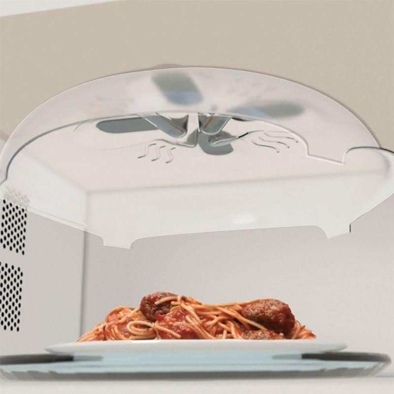Couvercle Magnétique pour Micro-Ondes Anti-Eclaboussures