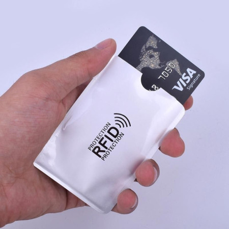 Pochette de Protection Anti-RFID pour Cartes Bancaires et Autres