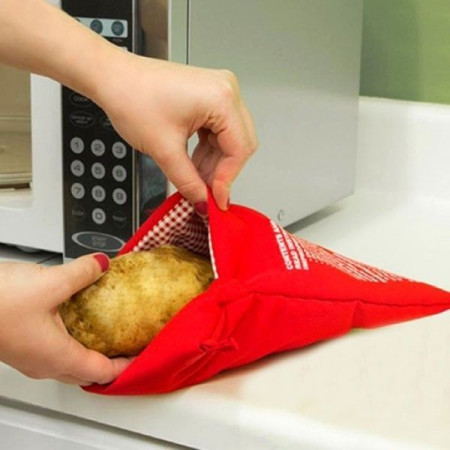 Poche Cuisson au Micro-onde pour Pommes de Terre Rapide Potato Express
