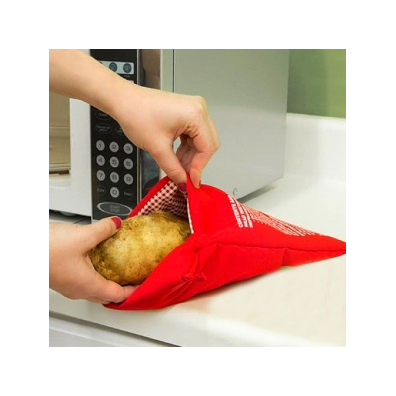 Poche Cuisson au Micro-onde pour Pommes de Terre Rapide Potato Express