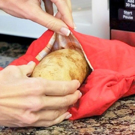 Poche Cuisson au Micro-onde pour Pommes de Terre Rapide Potato Express