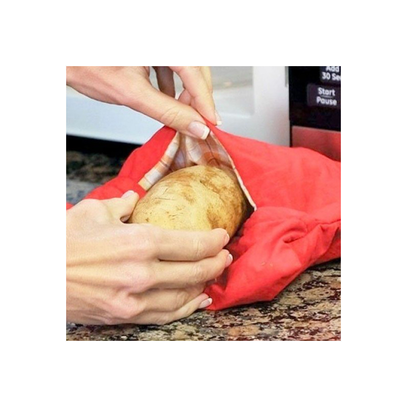 Poche Cuisson au Micro-onde pour Pommes de Terre Rapide Potato Express
