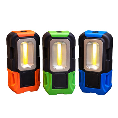 Lot de 2 Lampes LED Orientables et Magnétiques avec Crochet de Suspension – Éclairage Portable, Accroche, Couleur Aléatoire