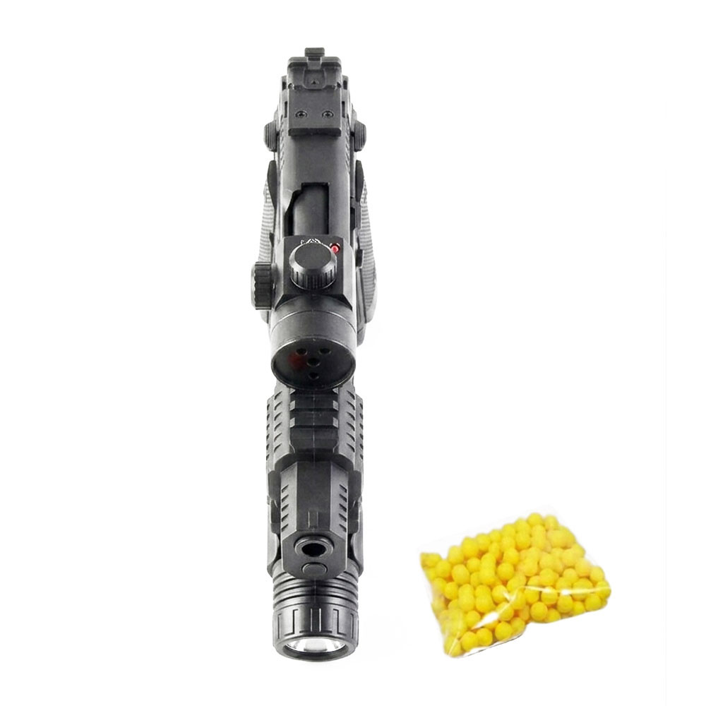 Réplique Airsoft Fusil à Pompe 28 cm – avec laser rouge et éclairage intégré – Puissance 0,25 Joule – Tir coup par coup