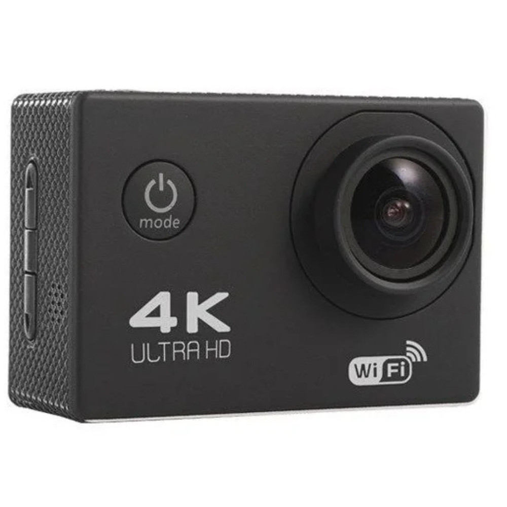 Caméra Sport 4K 30FPS WiFi Grand Angle 170° avec Stabilisation – Caméra 16MP Étanche 30 m Accessoires Sport et Aventure