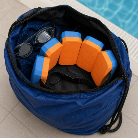 CEINTFLOT - Ceinture de Natation Enfant Réglable 5 Flotteurs – Aide à la Flottaison, Apprentissage Nage et Initiation Aquatique
