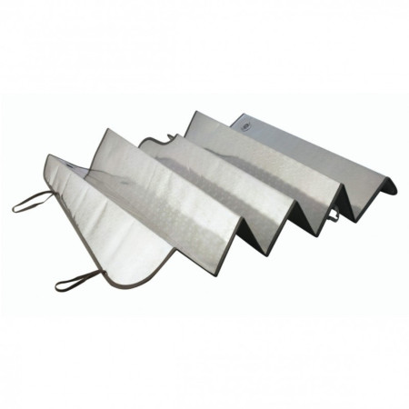 Pare Soleil Frontal Voiture 145 x 60 cm Pliable avec Ventouses – Protection UV et Chaleur pour Pare Brise