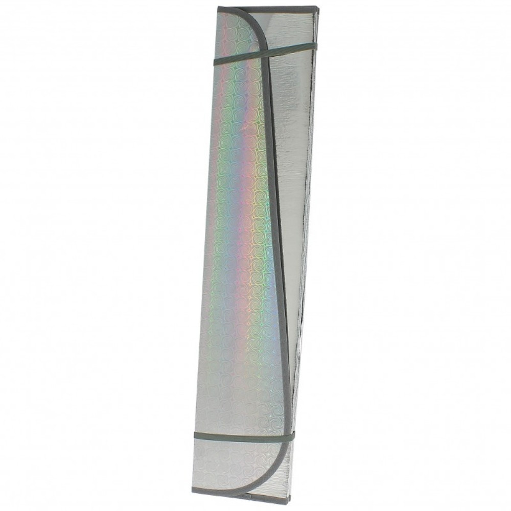 Pare Soleil Frontal Voiture 145 x 70 cm Pliable avec Ventouses – Protection UV et Chaleur pour Pare Brise