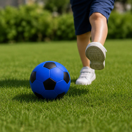 MINIBALL - Set de 3 Mini Ballons de Foot Colorés 10 cm – Ballons Souples pour Enfants, Jeux Extérieur, Plage et Loisirs
