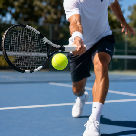 TENNISBALL - Set de 6 Balles Jaunes Classiques pour Tennis – Balles pour Entraînement, Loisirs et Jeux Extérieur