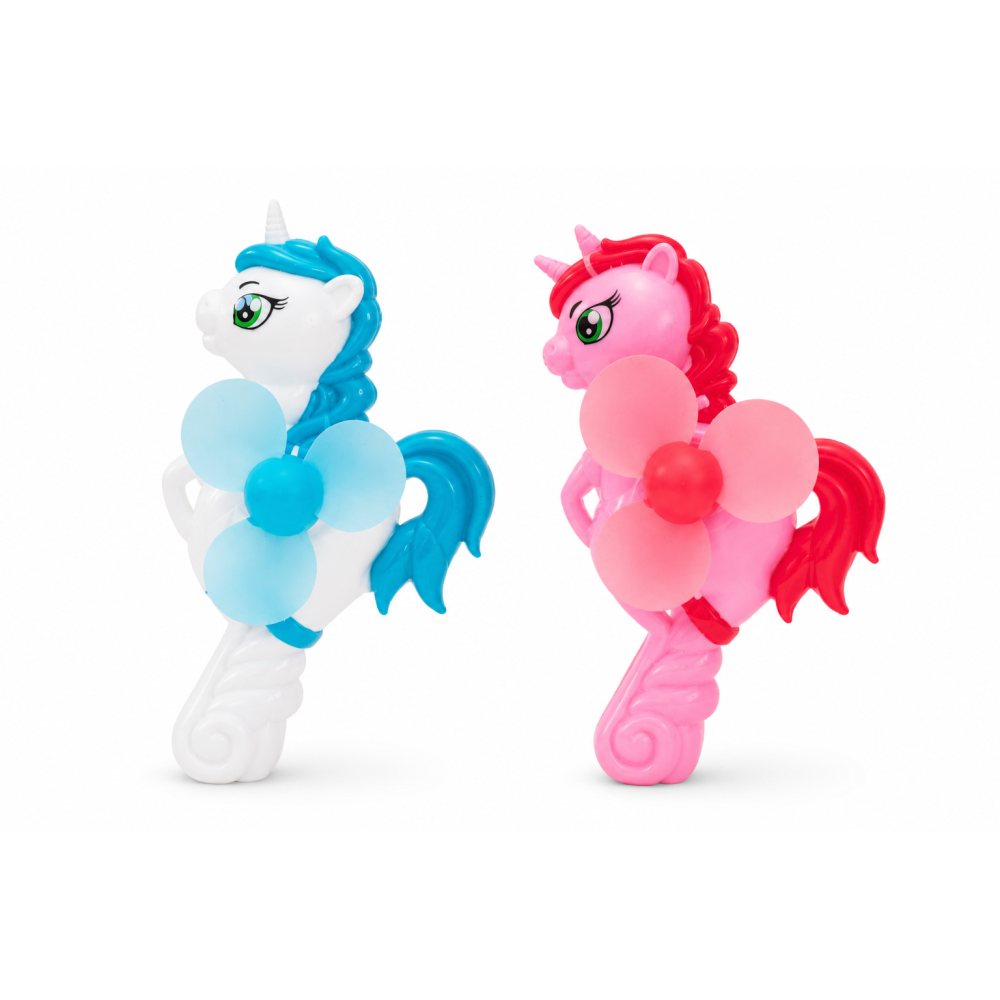 Mini Ventilateur Manuel Licorne 19 cm – Le Compagnon Fraîcheur Magique de l'Été !