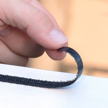 Moustiquaire Pour Fenêtre Avec Fixation Velcro 120 x 100 cm Filet Noir Anti-moustique Insecte
