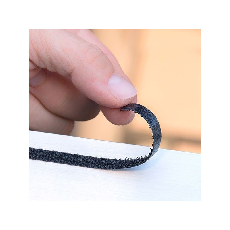 Moustiquaire Pour Fenêtre Avec Fixation Velcro 120 x 100 cm Filet Noir Anti-moustique Insecte