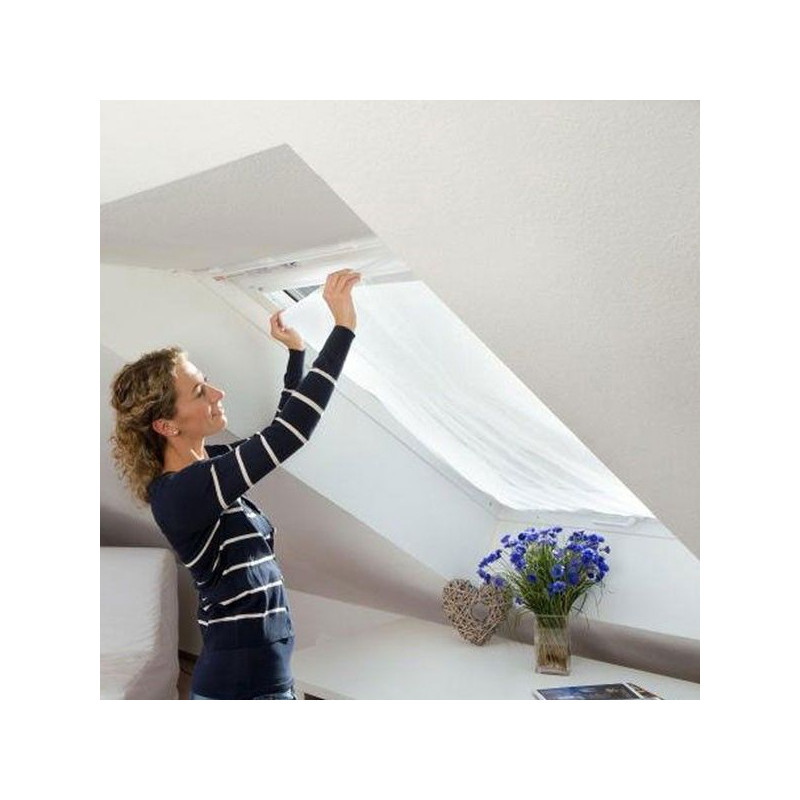 Moustiquaire Pour Fenêtre Avec Fixation Velcro 120 x 100 cm Filet Noir Anti-moustique Insecte