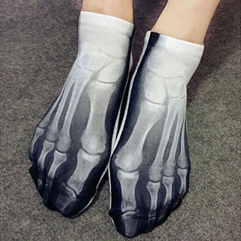 Pack de 7 Chaussettes Socquettes 3D Imprimés Taille Unique - 35 à 42