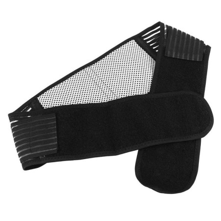 Ceinture Lombaire Réglable Auto-Chauffante Biomagnétique avec Pierre Tourmaline
