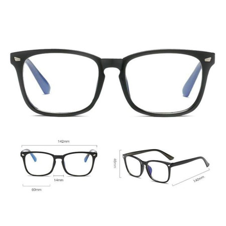 Lunettes de protection anti lumière bleue / mixte
