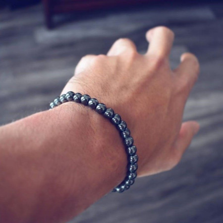 Bracelet "Régénération" en Hématite