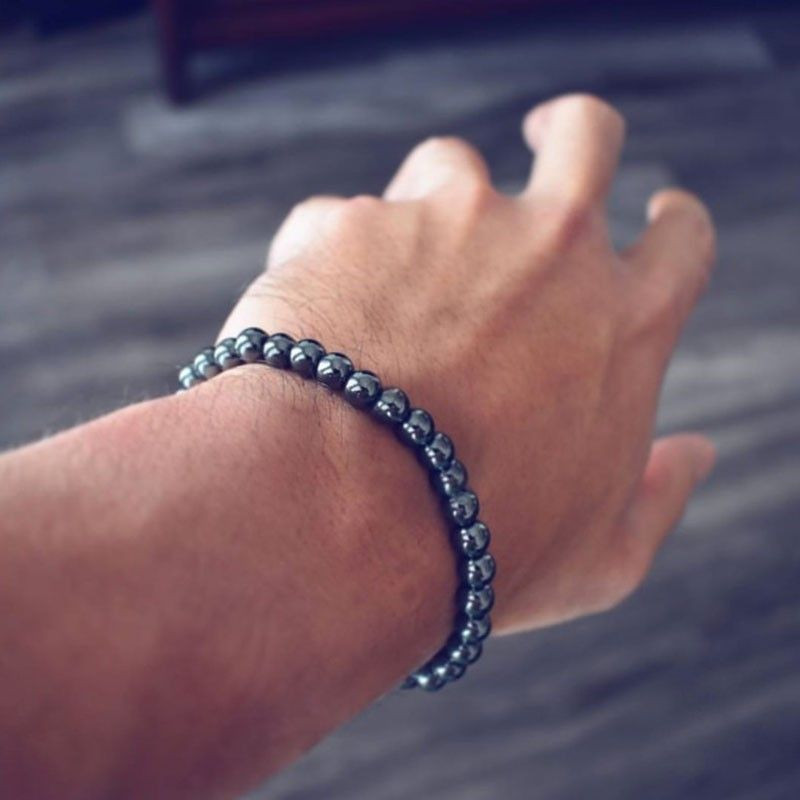 Bracelet "Régénération" en Hématite