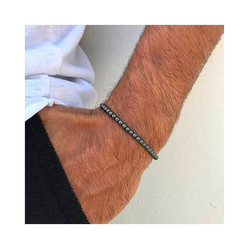 Bracelet "Régénération" en Hématite