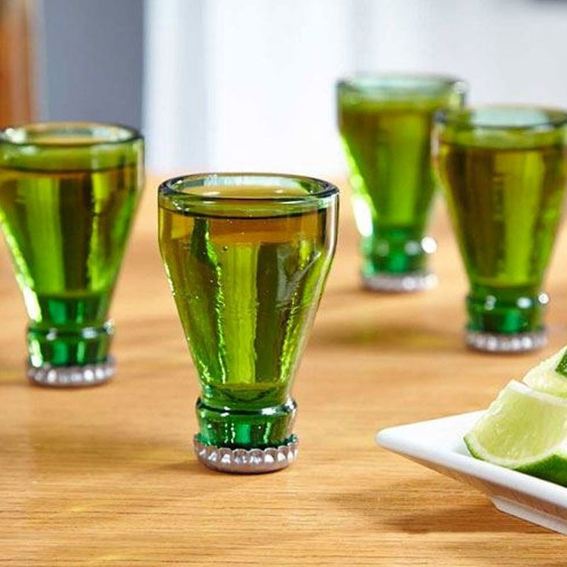 Coupe Bouteille en Verre Manuel
