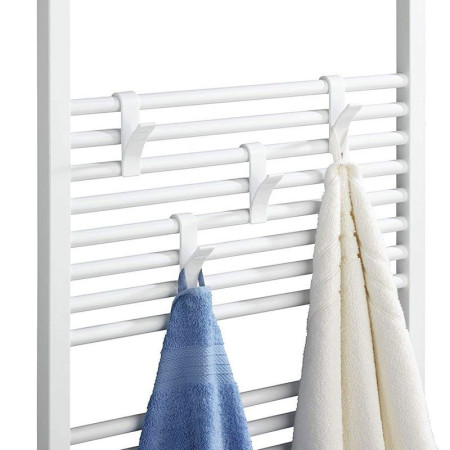 Pack de 6 Porte-serviettes pour Radiateur de Salle de Bain