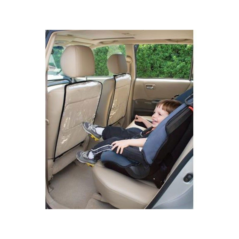 Lot de 2 Protections Pour Sièges Arrière De Voiture Pour Protéger L’Arrière Des Dossiers Kiddy Clean