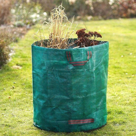 Sac de Jardin Pliable XXL 272L en PP Robuste + Cerclage