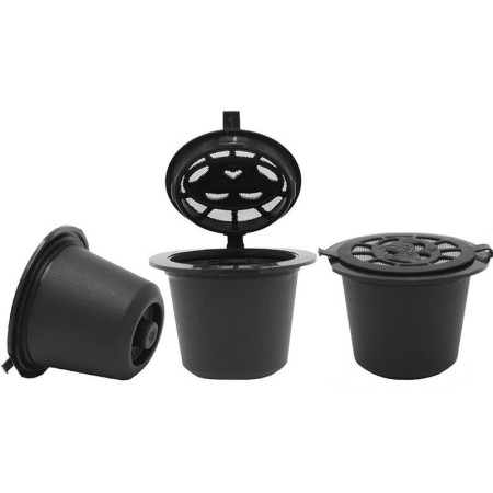Pack de 6 capsules rechargeables compatibles Nespresso