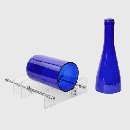Coupe Bouteille en Verre Manuel
