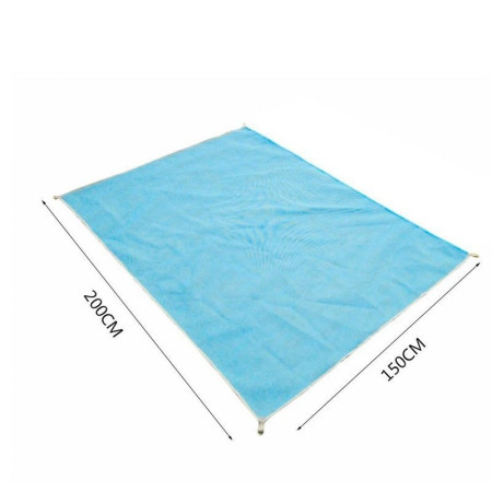 Drap de plage anti-sable