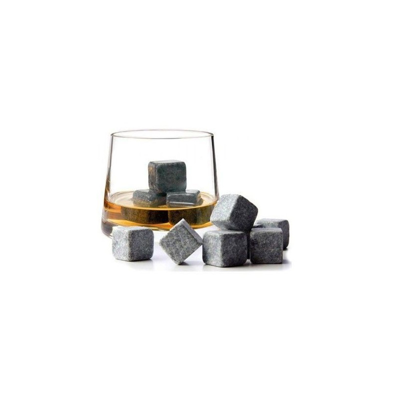 Pierres À Whisky - Glaçons En Pierre Pour Rafraichir Sans Diluer Champagne Pastis Vodka Gin 