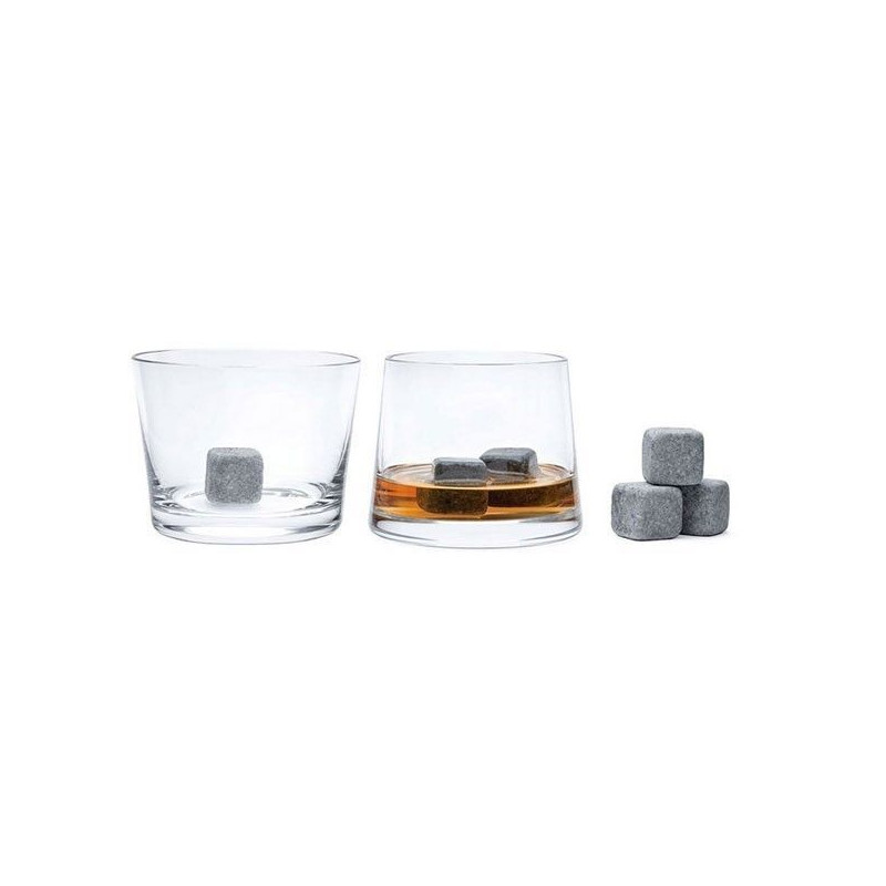 Pierres À Whisky - Glaçons En Pierre Pour Rafraichir Sans Diluer Champagne Pastis Vodka Gin 